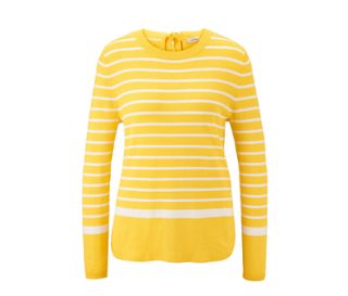Jaune-blanc à rayures