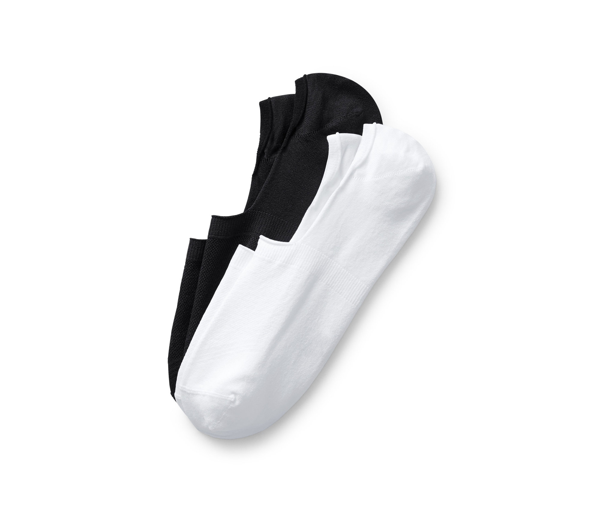 Deux paires de socquettes de sport et socquettes de sport «
onvisibles
».