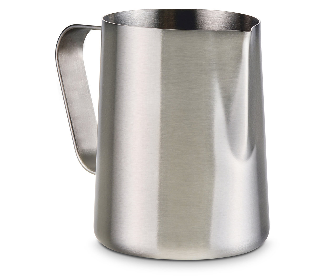Pichet à lait en inox d'une capacité de 300 ml.