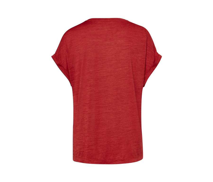 T-shirt technique rouge.