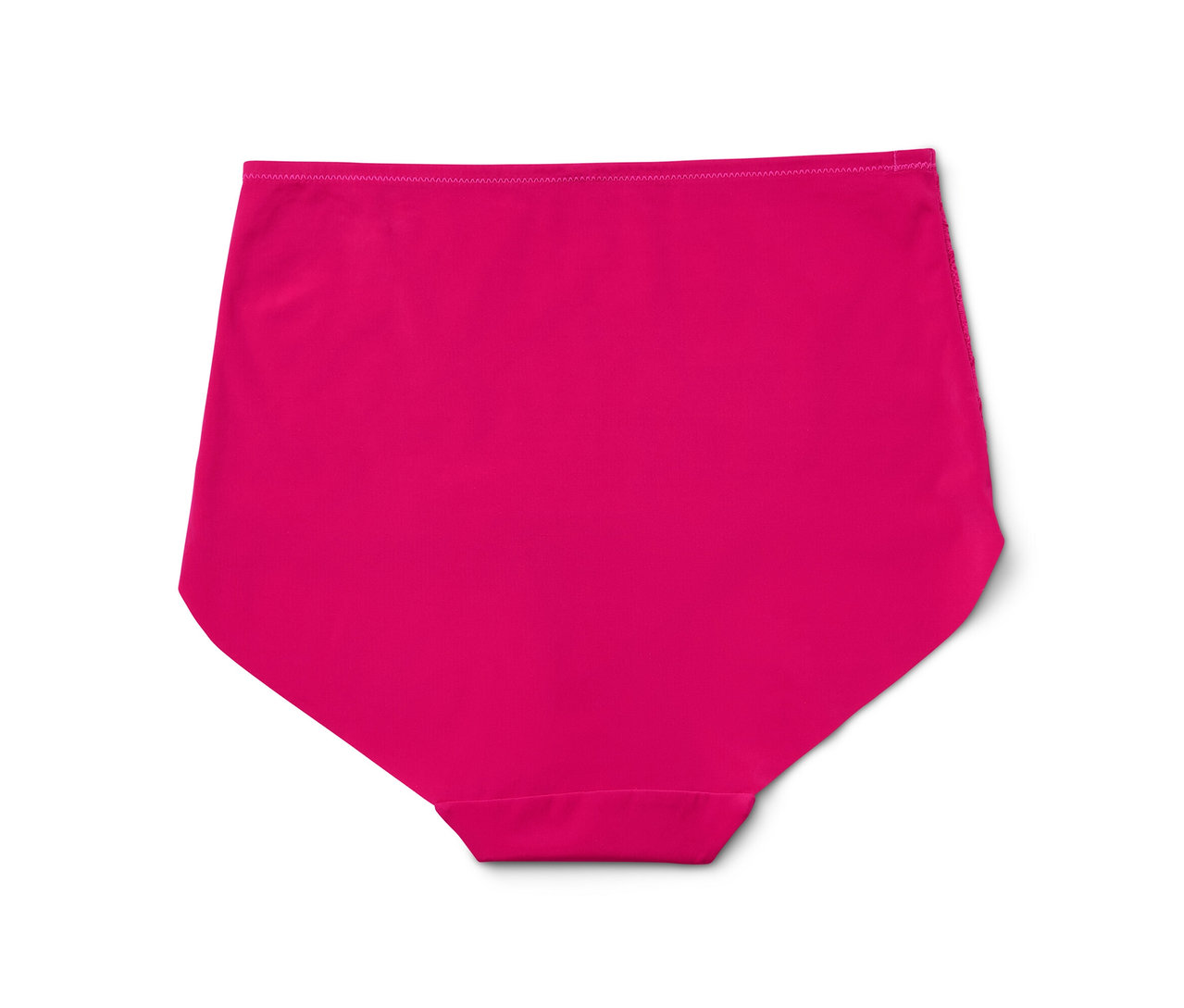 Une culotte taille haute « light-shaping » fuchsia.