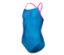 Maillot de bain arena Feel Light Drop Back Solid pour enfant, bleu.