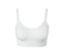 Brassière sans coutures avec dentelle, blanc - Blanc
