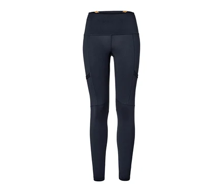 Un collant d'extérieur bleu foncé.