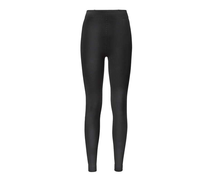 Legging thermique noir.