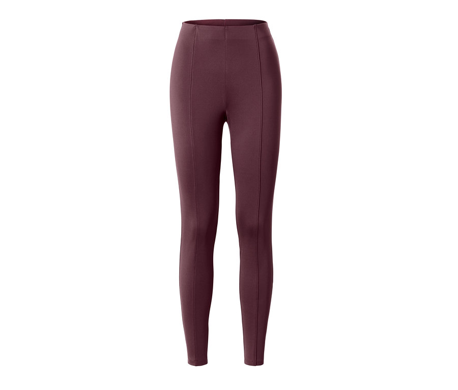 Legging thermique rouge.