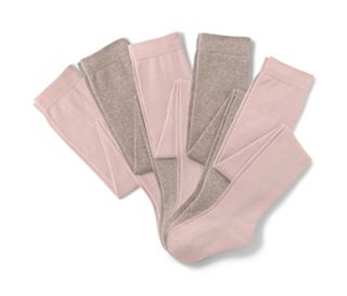 3 x vieux rose, 2 x marron