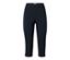 Pantalon 3/4 stretch bleu marine sur fond blanc.