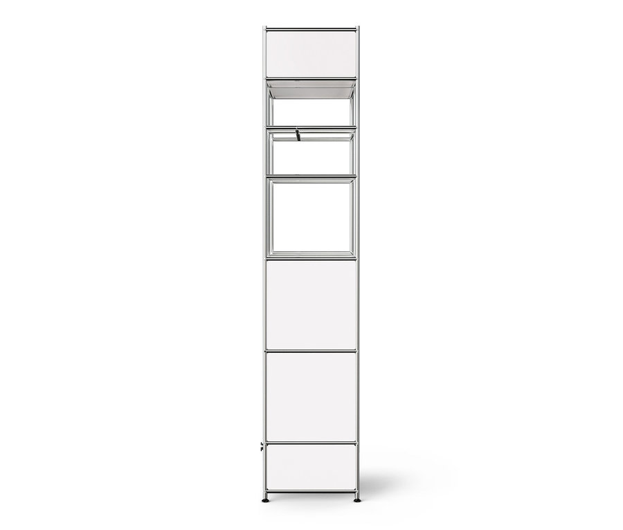 Commode en métal « CN3 » avec 2 tringles et 4 tiroirs.
