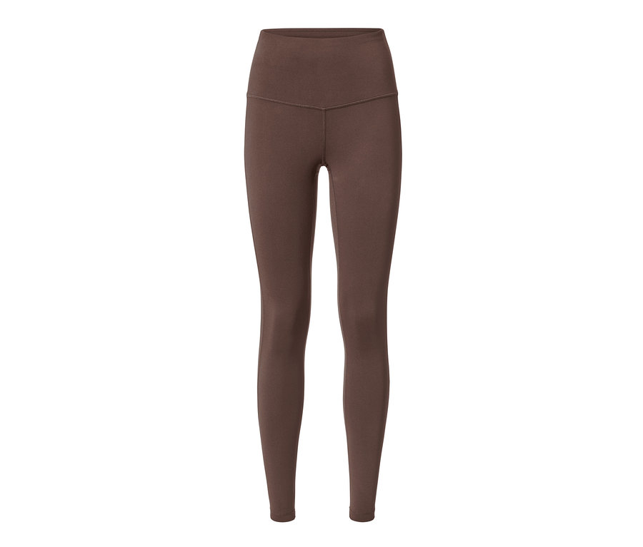 Legging de sport marron.