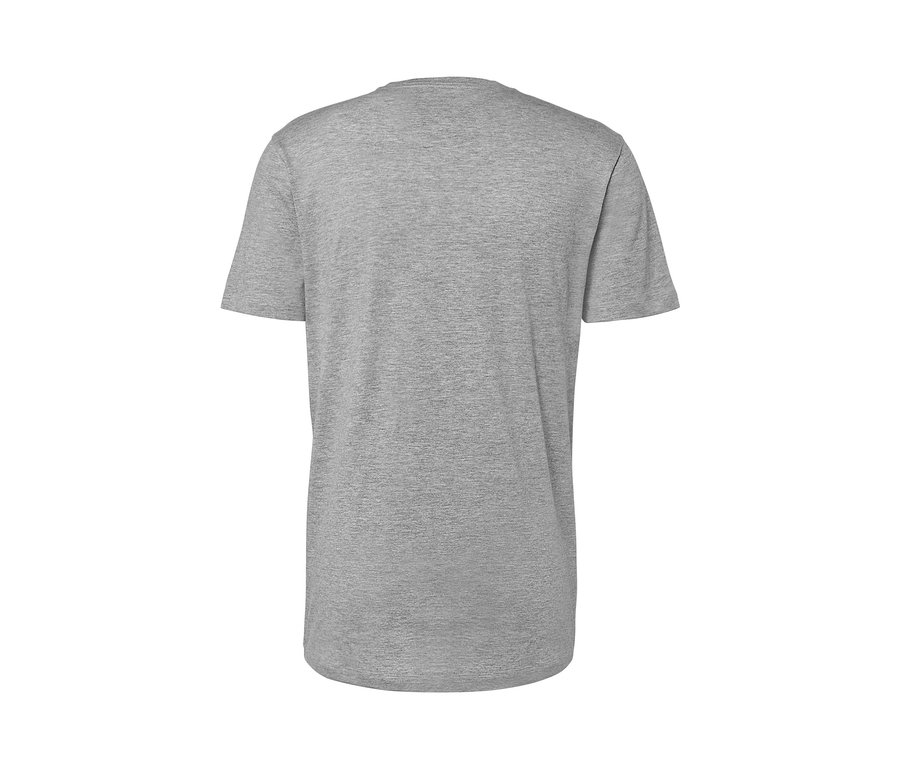 T-shirt gris à manches courtes et encolure ronde, lot de 3