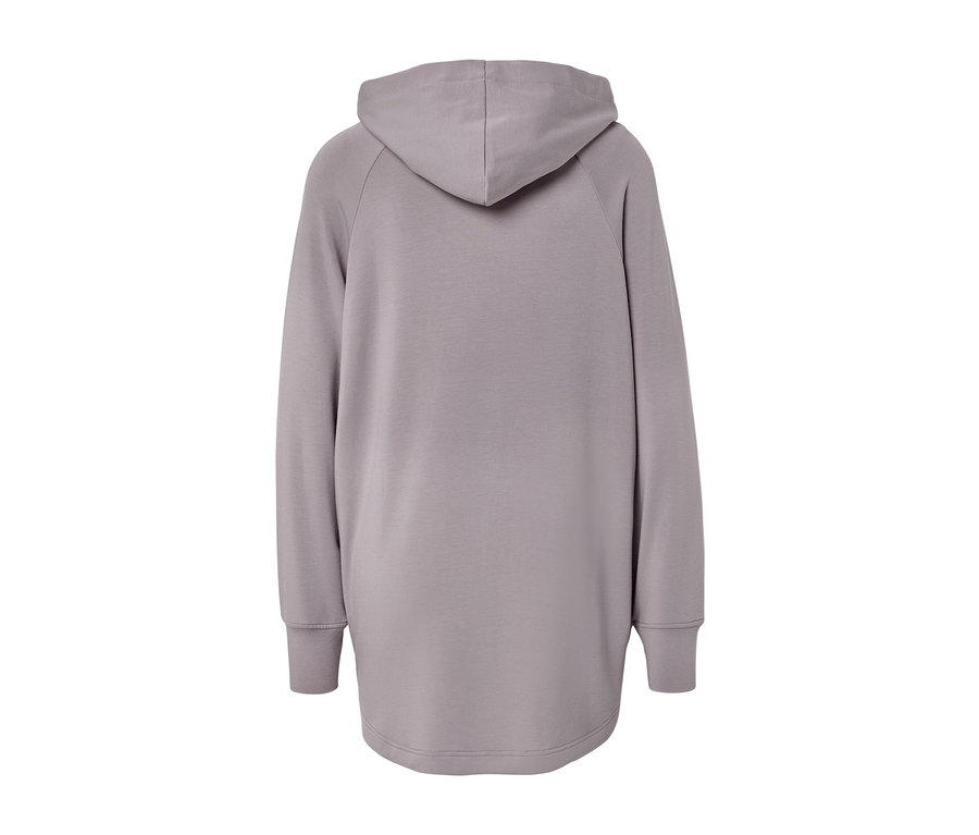 Vue arrière d’un pull à capuche d’intérieur.