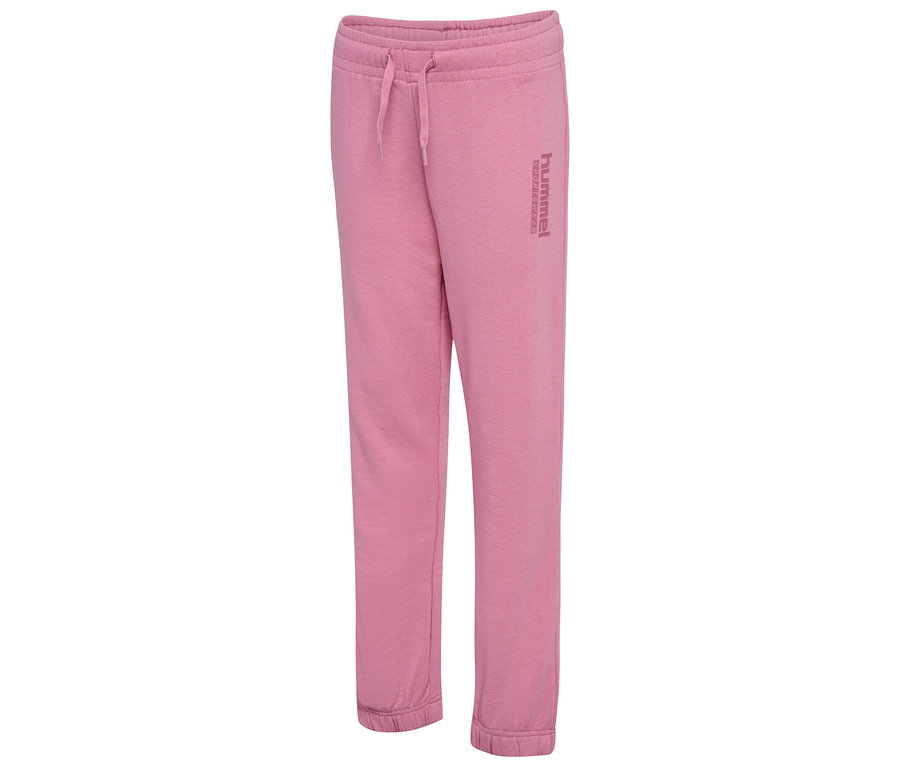 Pantalon régulier HUMMEL HMLJR Base rose.