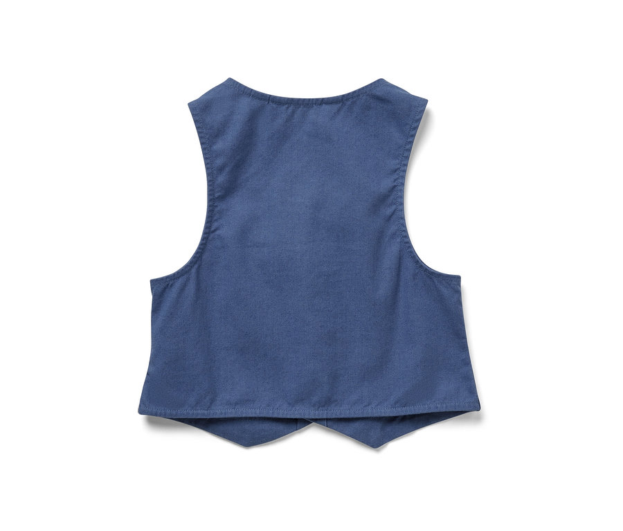 Gilet pour enfant bleu.