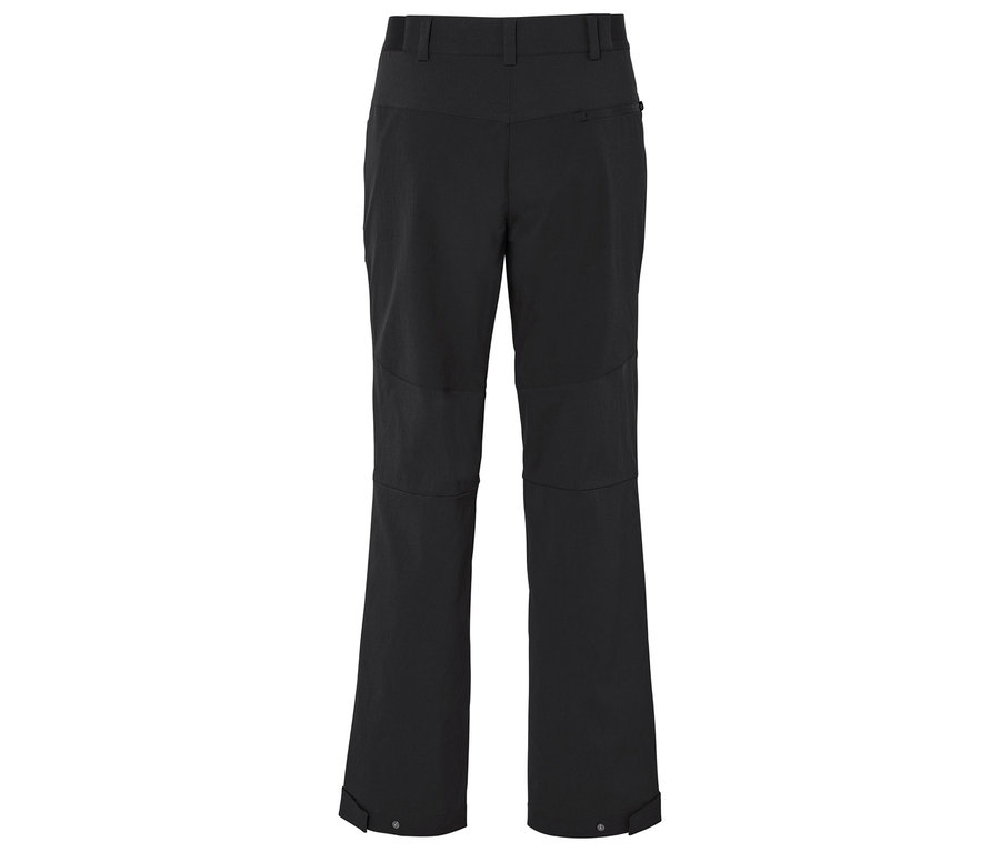 Pantalon noir à fermeture éclair