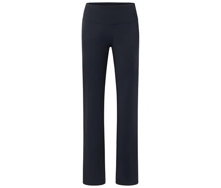 Pantalon thermique bleu foncé.