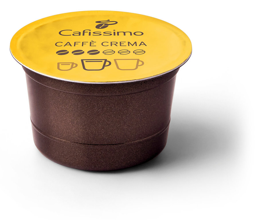 Une capsule individuelle de Cafissimo Caffè Crema mild (doux).