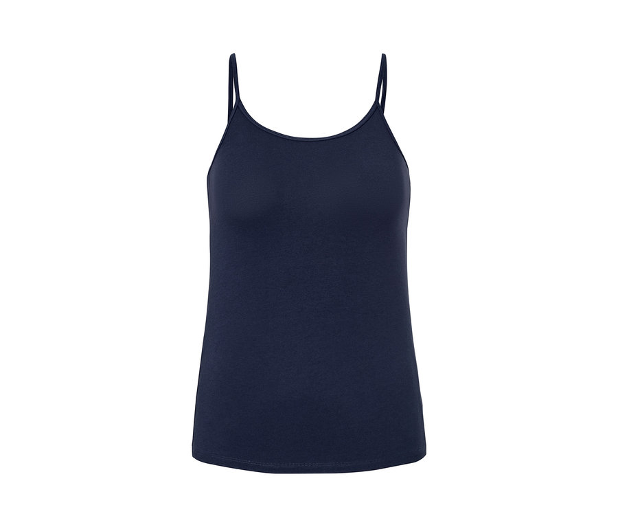 Caraco bleu marine. 2 caracos.