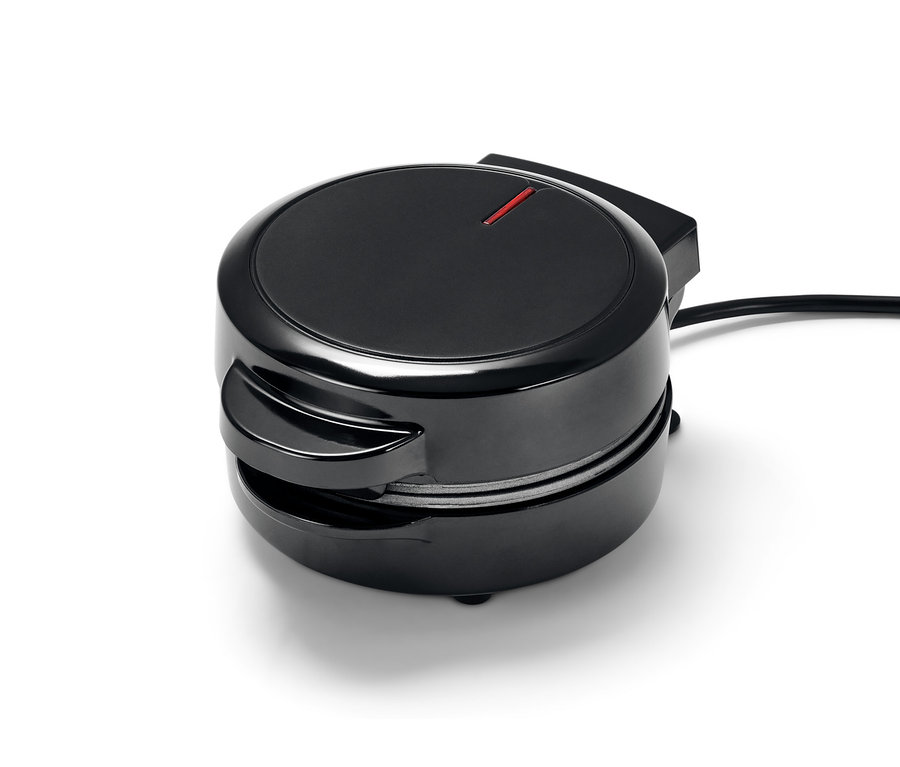 Vue rapprochée d'un mini-gaufrier.