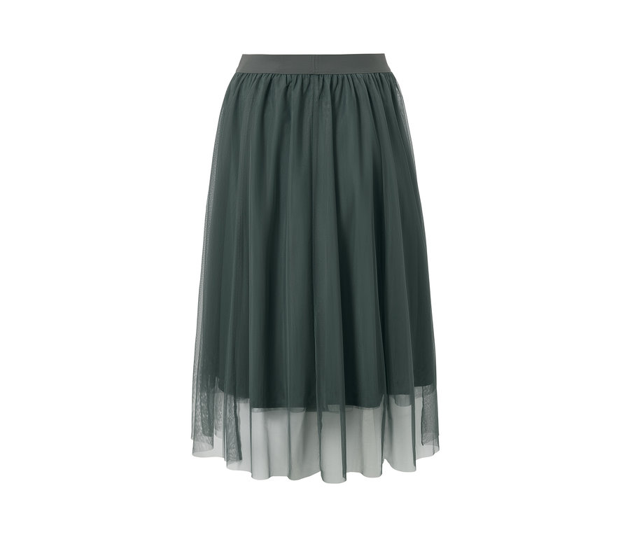Une jupe en tulle.