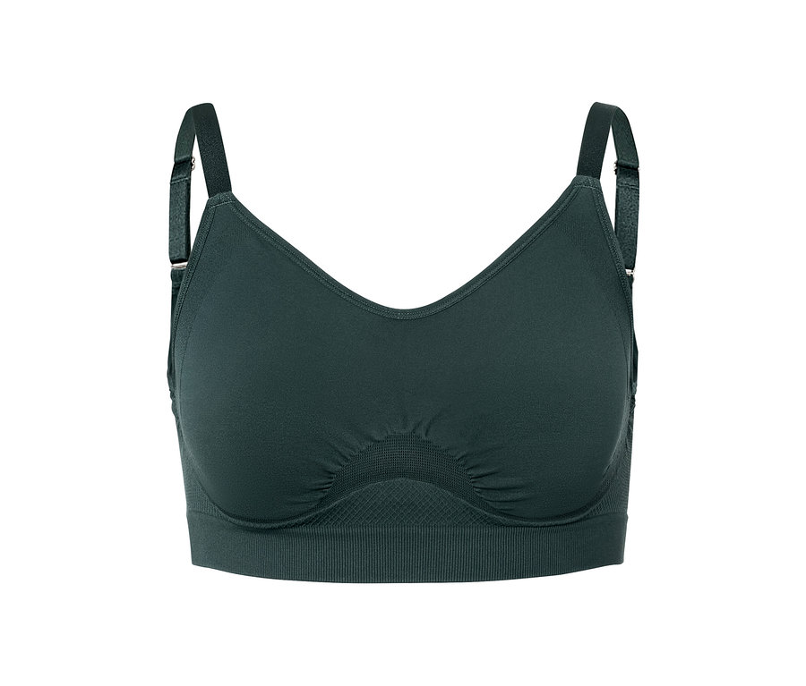 Soutien-gorge de sport Seamless bleu foncé.