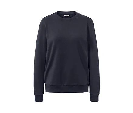Sweat-shirt bleu foncé.