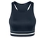 Bustier de sport bleu « Crop Top ».