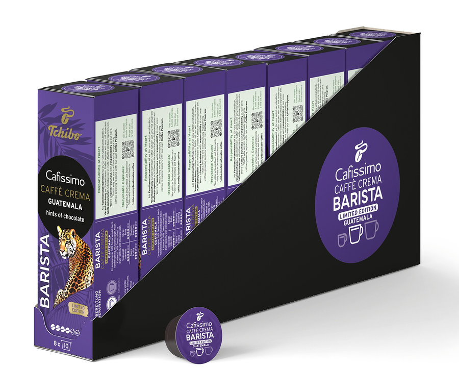 Cafissimo BARISTA Caffè Crema Guatemala – 80 capsules