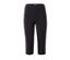 Un pantalon 3/4 stretch noir.