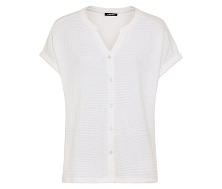 T-shirt Olsen structuré avec boutons