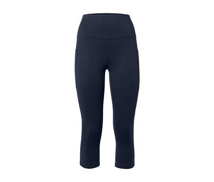 Collant de sport 3/4, bleu foncé