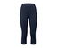 Collant de sport 3/4 bleu foncé.