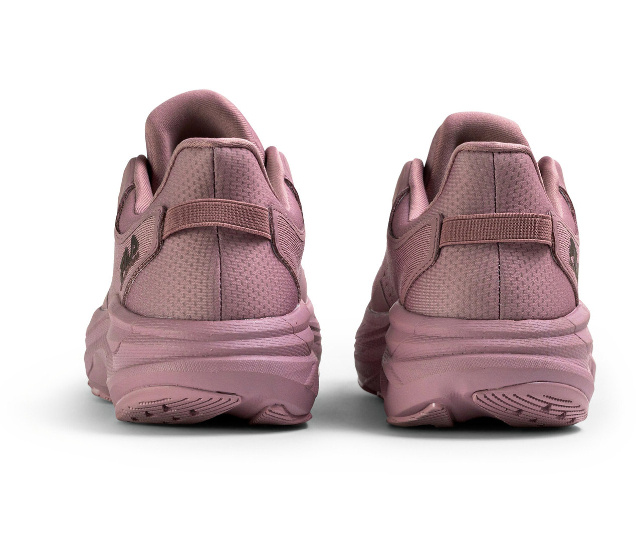 Vue arrière de deux baskets FILA Retron pour femmes en mauve shadow.