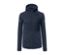 Veste thermique bleue.