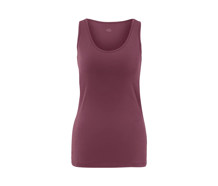 2 Tops, mauve.