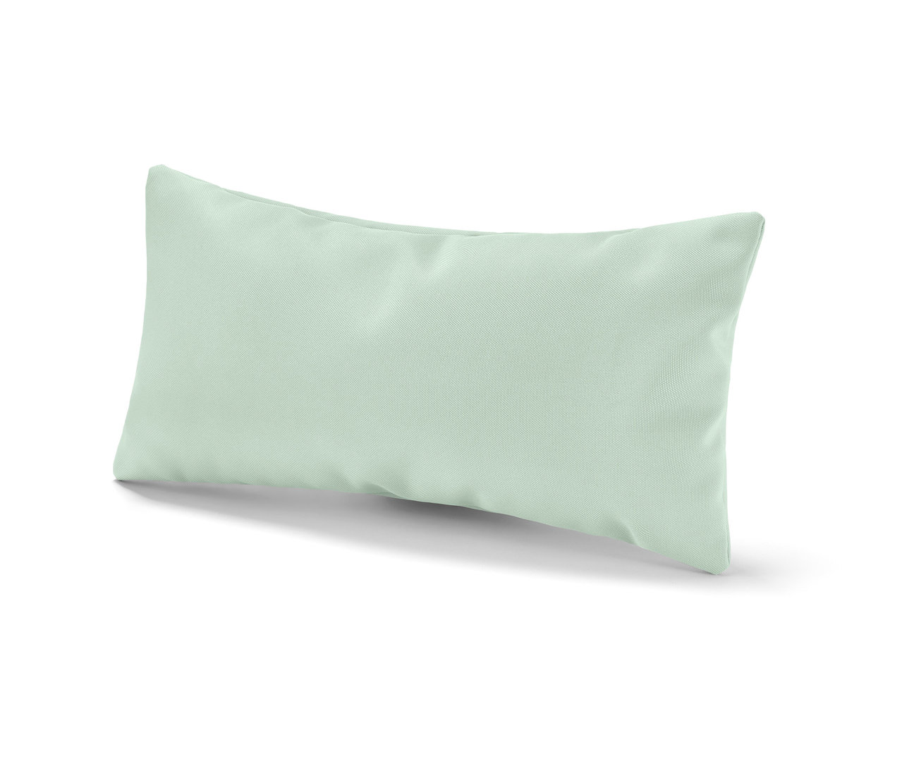 Coussin de baignoire vert clair.