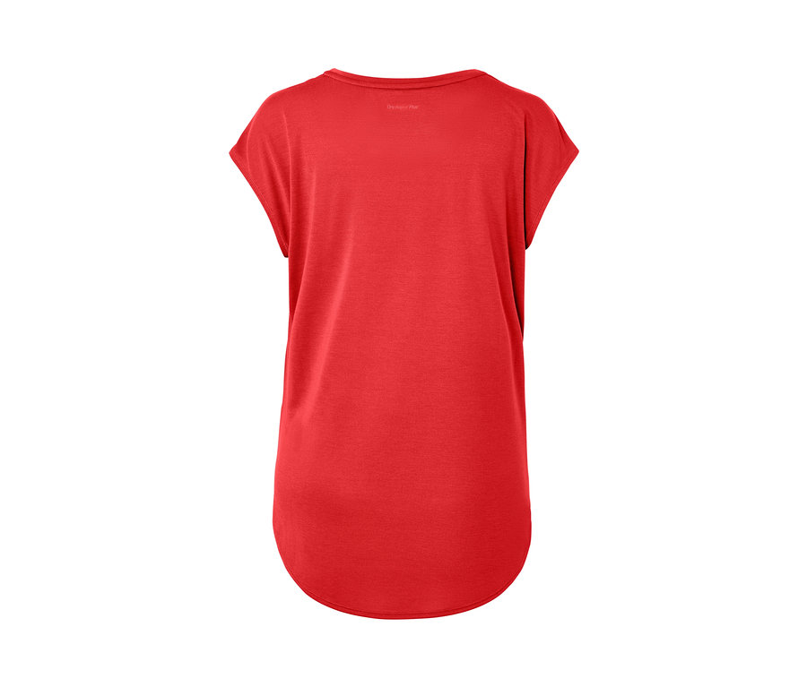 T-shirt de sport rouge.