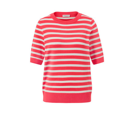 Pull en maille fine rayé