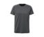 T-shirt fonctionnel chiné anthracite.