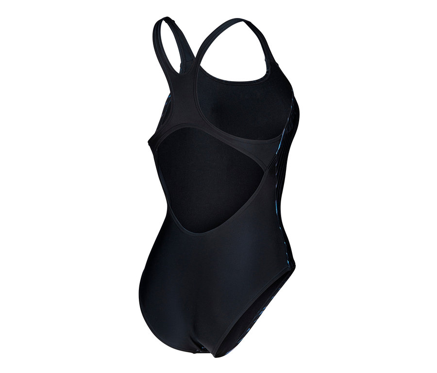 Vue détaillée de l'arrière du maillot de bain pour femmes Hyacinth Swim Pro Back arena Feel.