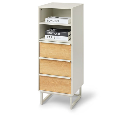 Colonne à tiroirs « LEEG » avec 3 tiroirs