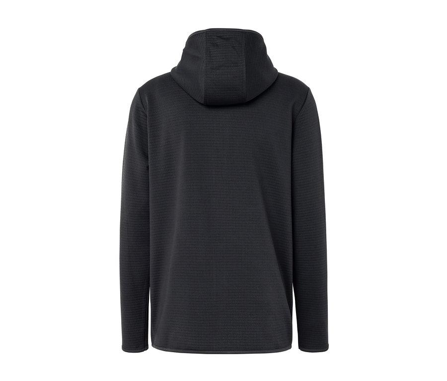 Veste fonctionnelle anthracite vue de dos.