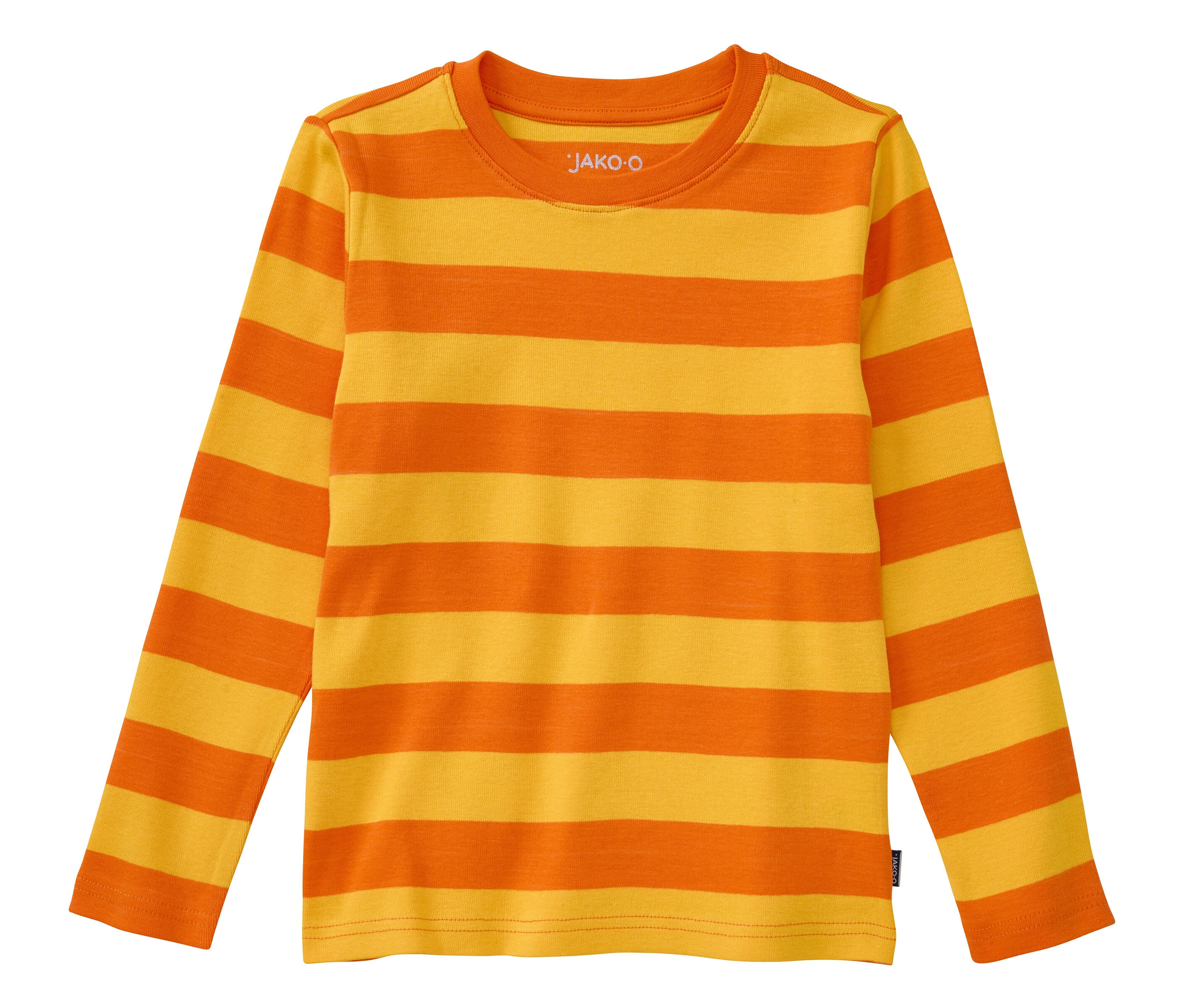 T-shirt à rayures jaune-orange JAKO-O.