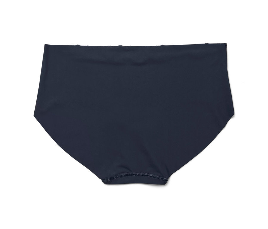 Un lot de 2 slips Magic Cut bleu foncé sur fond blanc.