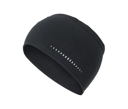 Bandeau noir avec une ligne de points blancs réfléchissants.