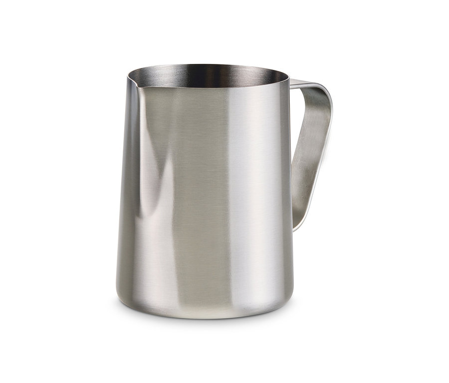 Pichet à lait en inox d'une capacité de 300 ml.