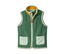 Vert-vert clair-jaune, motif color block