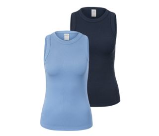 Bleu clair et bleu foncé