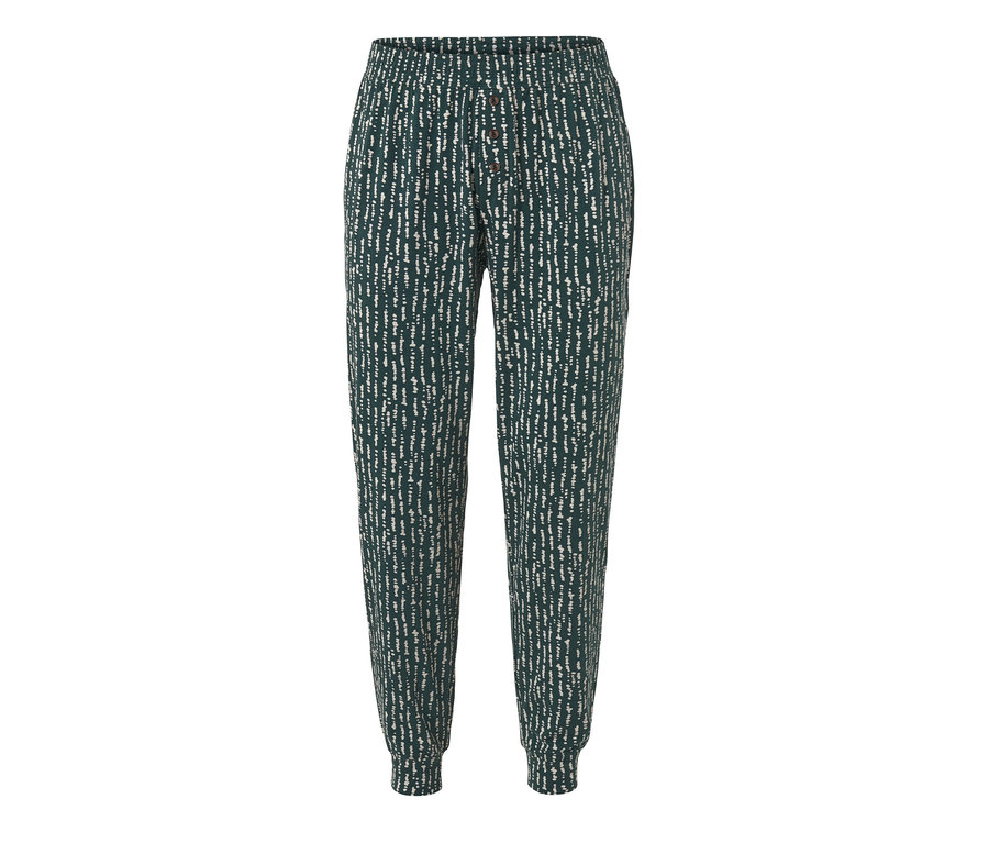 Un pantalon relax avec un motif.