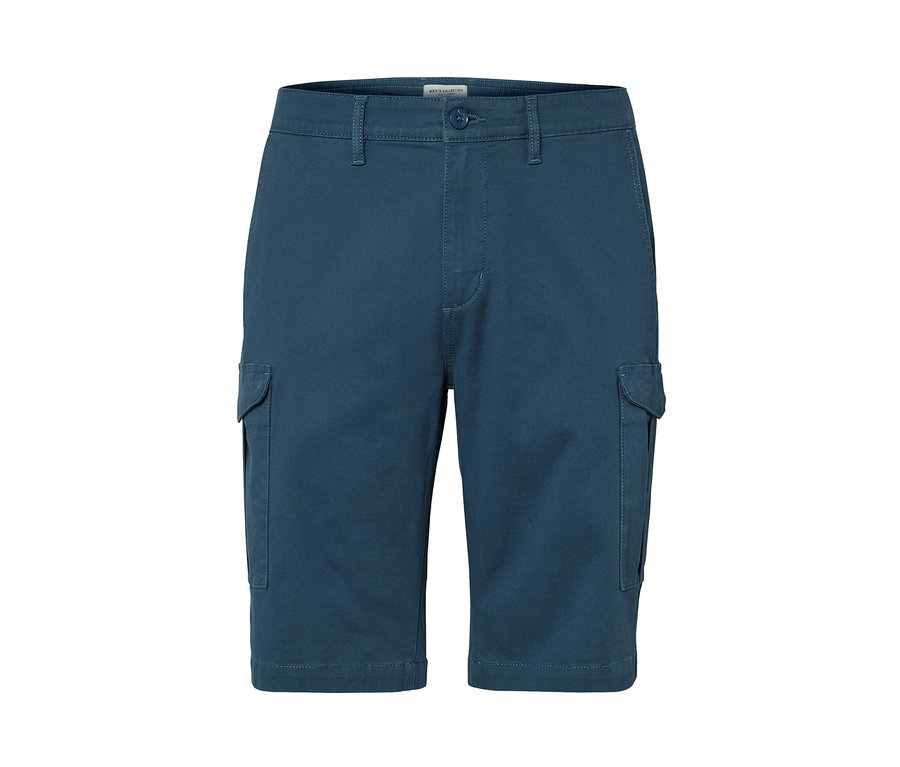 Short cargo, bleu.